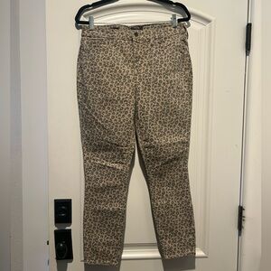 Nydj for chicos leopard pants, size 8